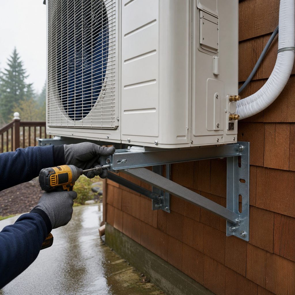 Heat pump equipment selection and installation